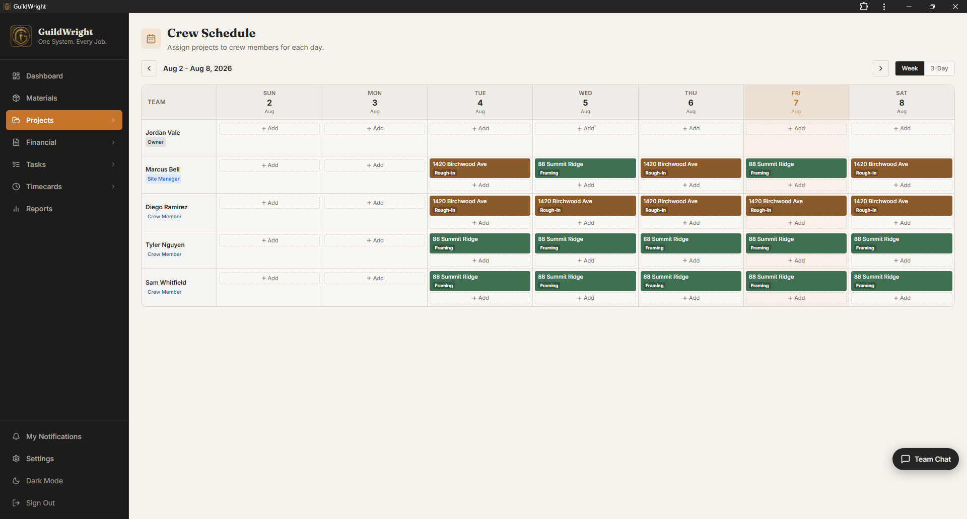Run the whole week on one board